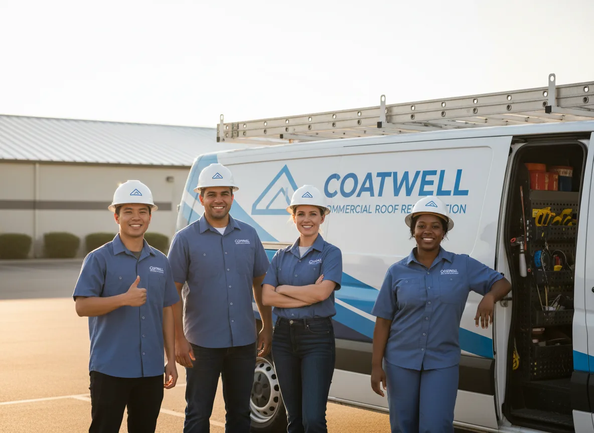 Commercial roof coating company in Rosedale, VA